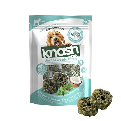 Knash Calming Loofa Bites med Mint & Kokos 100g